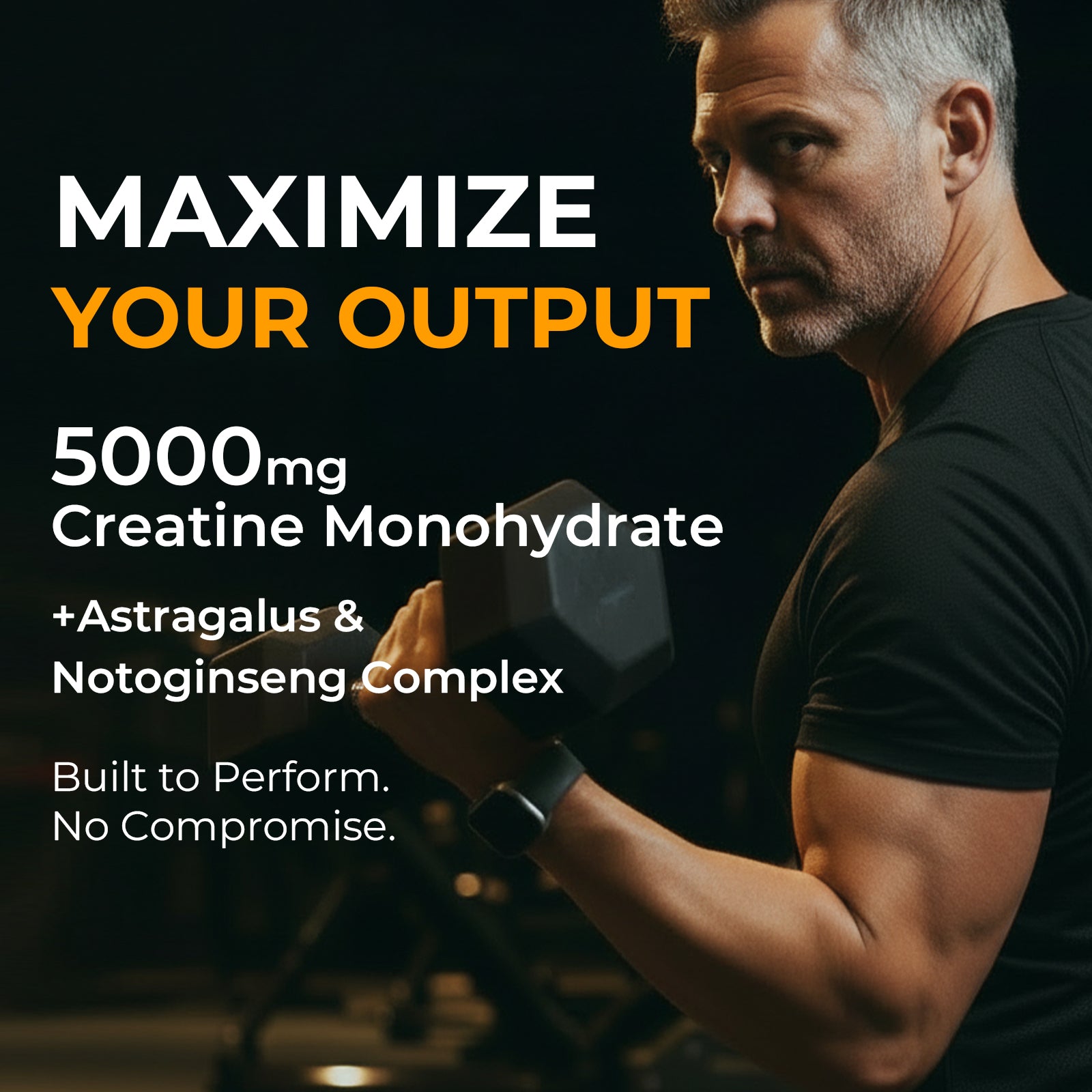 Creatine Monohydrate Chews 5000mg – Supports Strength, Muscle Performance & High-Intensity Output, No Water, No Mixing, Chewable Creatine Tablets, Smooth Texture, Sugar-Free, Yuzu Flavor, 120 Tablets
